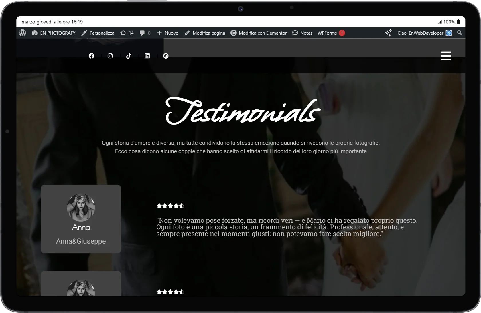 Mario Rossi Photografy — screenshot 4